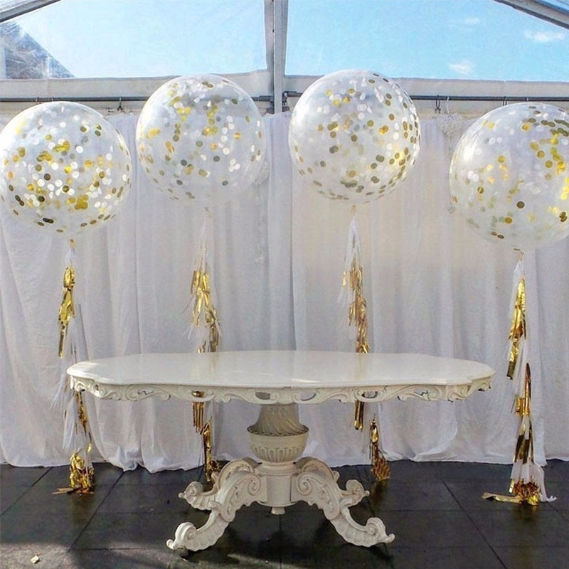 10pcs/Set Latex Balloon Wedding Party Birthday Decoration 12&quot; Confetti Balloons