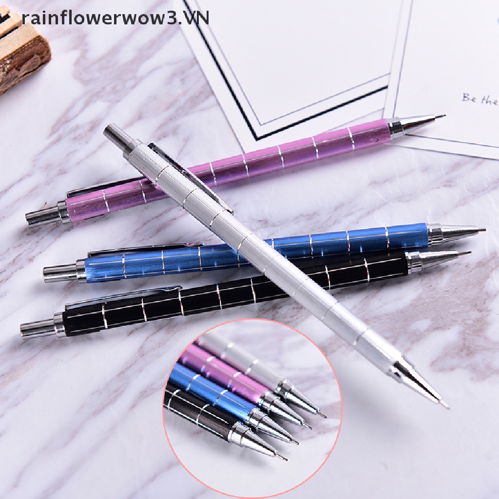 Bút Chì Vẽ Cơ Tự Động 0.5mm Bằng Kim Loại Chuyên Dụng Cho Trường Học