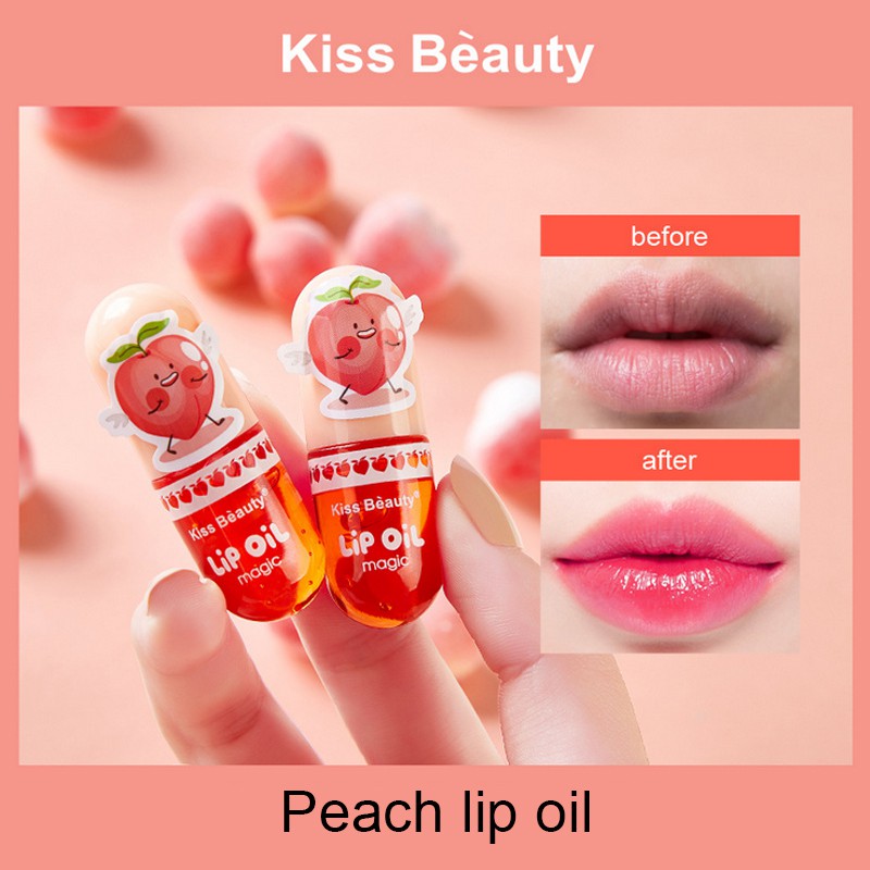 KISS BEAUTY (Hàng Mới Về) Tinh Dầu Dưỡng Ẩm Chăm Sóc Môi 3ml Tiện Dụng | BigBuy360 - bigbuy360.vn