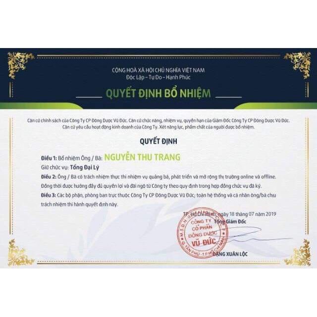 Huyết Hồng Sâm 10ml Đông Dược Vũ Đức [HÀNG CHÍNH HÃNG] | BigBuy360 - bigbuy360.vn