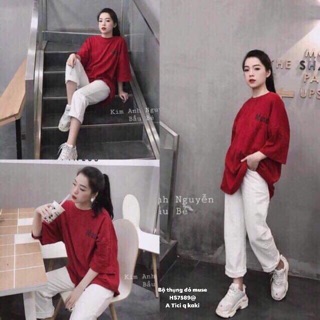 Bộ thụng áo đỏ Muse
