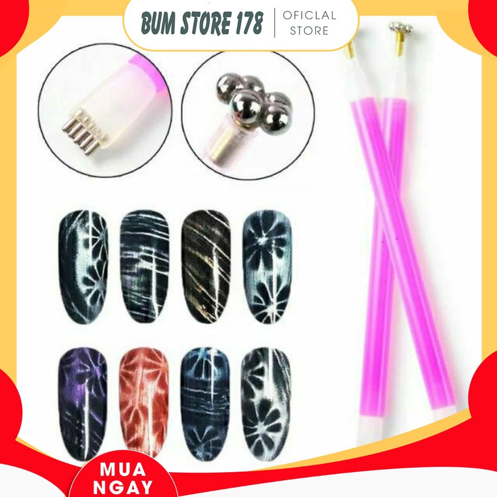 Nam Châm Mắt Mèo Hoa