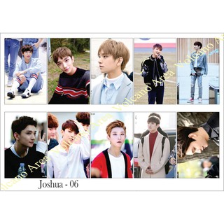 [Seventeen] Set Sticker Joshua (6 Mẫu) (Có Nhiều Mẫu Kpop)