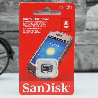 Thẻ nhớ Sandisk MicroSD 8 GB Class 4