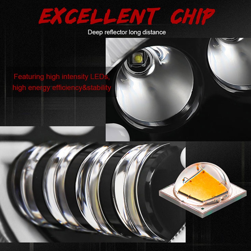 Đèn Pha LED Tròn 7 Inch 35W Chuyên Dụng Cho Wrangler