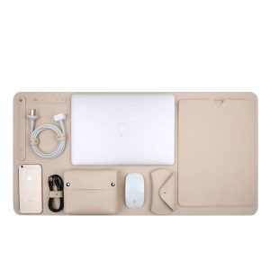 Set Combo 5in1 chất liệu da cho Macbook