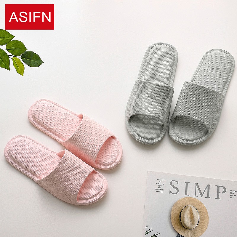 Dép đi trong nhà, dép nhà tắm Hàn Quốc chống trượt mang đi du lịch,khách sạn