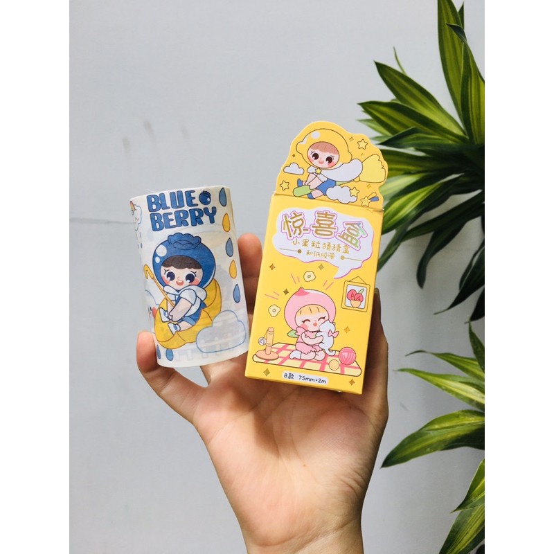 washi tape cô gái bản to cực xinh