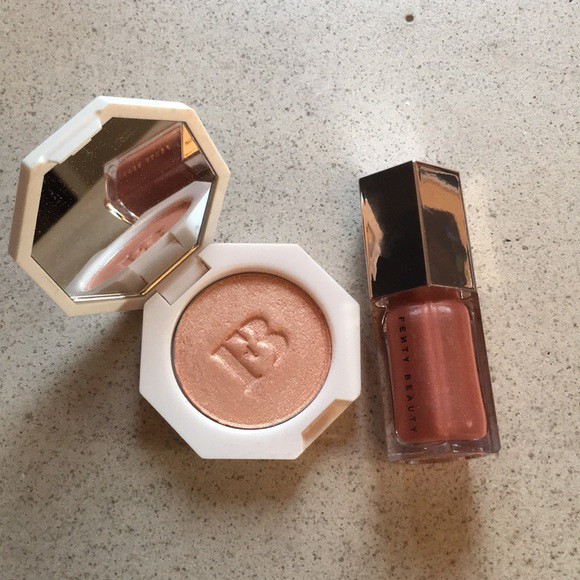 [FENTY BEAUTY] Bộ son và highlighter Fenty Beauty Bomb Baby Mini Lip And Face Set | BigBuy360 - bigbuy360.vn