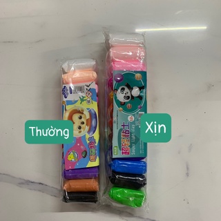 Đất sét nhật tự khô set 12 gói đủ màu