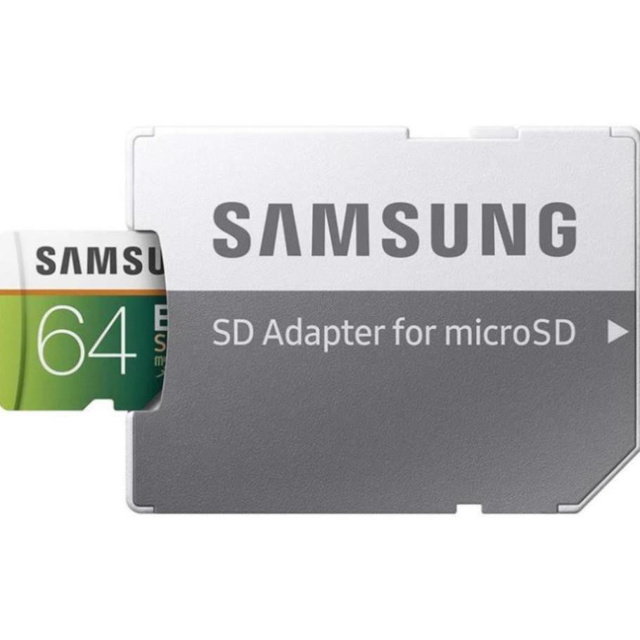 Thẻ nhớ Samsung Evo Select 64GB 100MB / s (U3) MicroSDXC kèm phụ kiện kết nối MB-ME64GA / AM | BigBuy360 - bigbuy360.vn