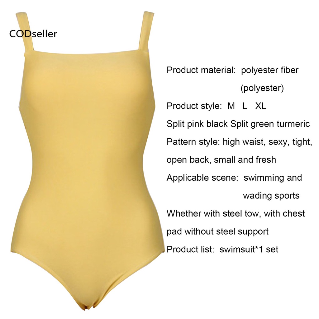 Bộ Đồ Bơi Một Mảnh Một Mảnh Chất Liệu Polyester Ôm Dáng Thời Trang Cho Nữ | BigBuy360 - bigbuy360.vn