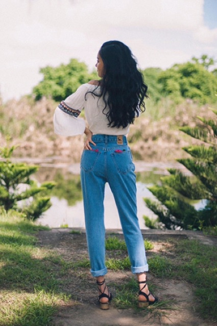 Thanh lý quần bò cạp cao Jammy