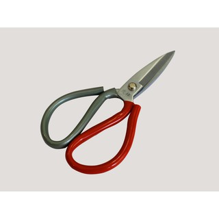 Kéo inox  cắt cành cán đỏ vàng