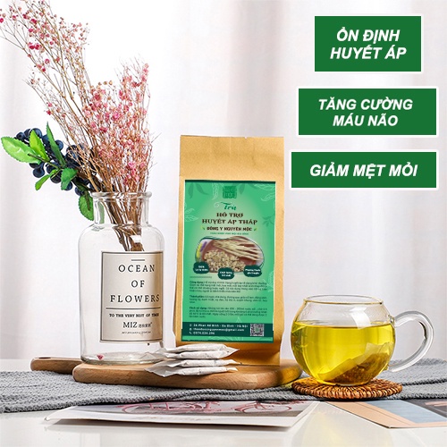 Trà huyết áp thấp hỗ trợ điều hoà huyết áp giảm huyết áp xuống mức bình thường giúp tuần hoàn máu giảm mệt mỏi