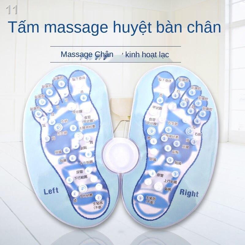 Bảng massage huyệt đạo bàn chân con lăn không gỗ kiểu bước đệm foot pad tập thể dục tại nhà Máy mát xa siêu đau Da