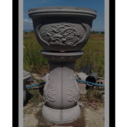 Khuôn đúc chân đôn tròn cao 45  Tặng kèm mảnh đáy