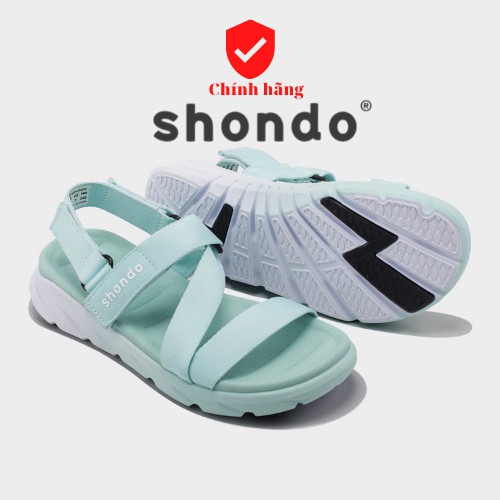 [Chính hãng] Giày ShondoF6 Sport ombre xanh mint trắng F6S0442 - Màu Xanh