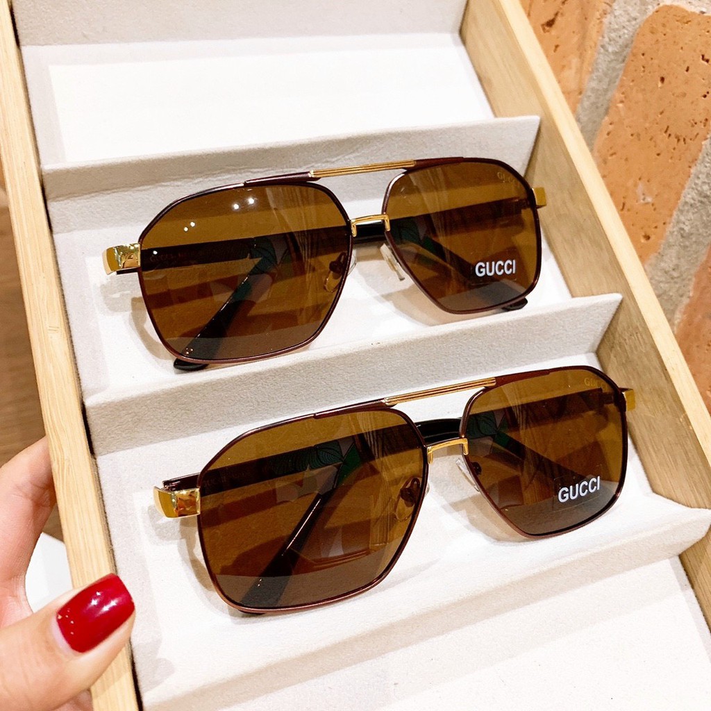 Mắt Kính Nam Thời Trang - Kính Mát Nam GC5023 Kiểu Dáng Vuông Gọn Nhẹ - Chống Tia UV