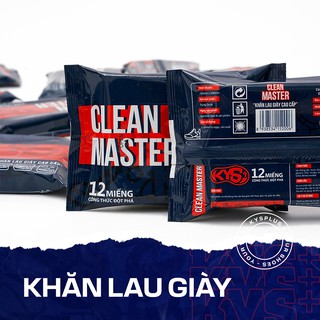 Khăn lau giày cao cấp Clean Master KYS vệ sinh cho giày thể thao, giày sneaker, giày da - Đại Lý Chính Thức