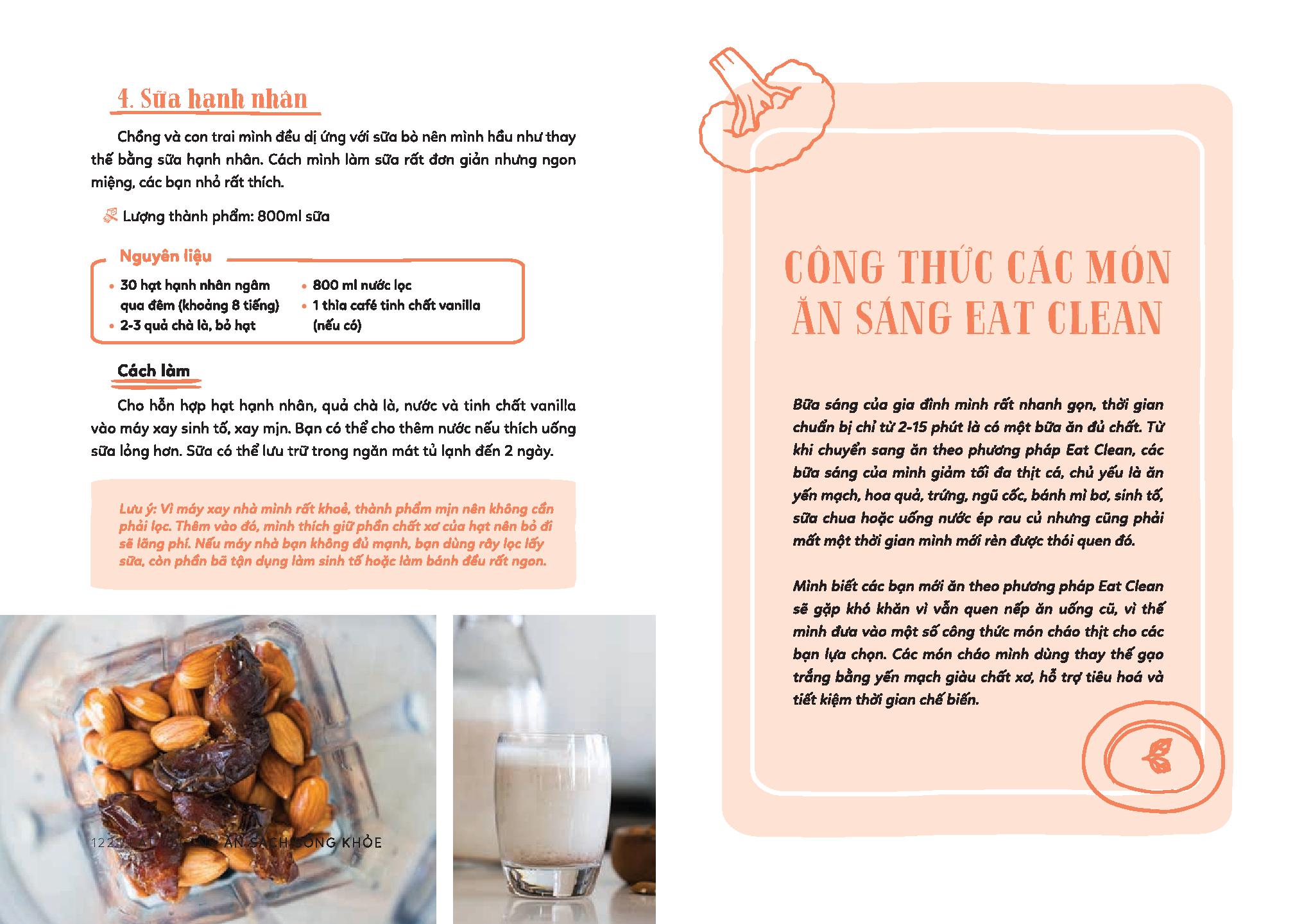 Sách Eat Clean - Ăn Sạch Sống Khỏe