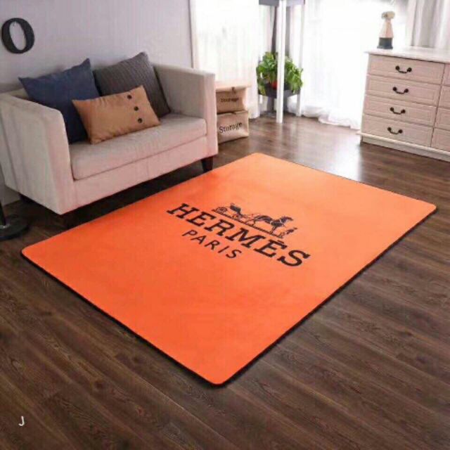 Thảm nhung tuyết Hermes