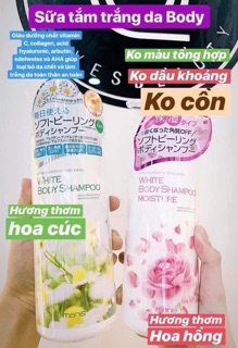 Sữa tắm trắng Mains Nhật Bản
