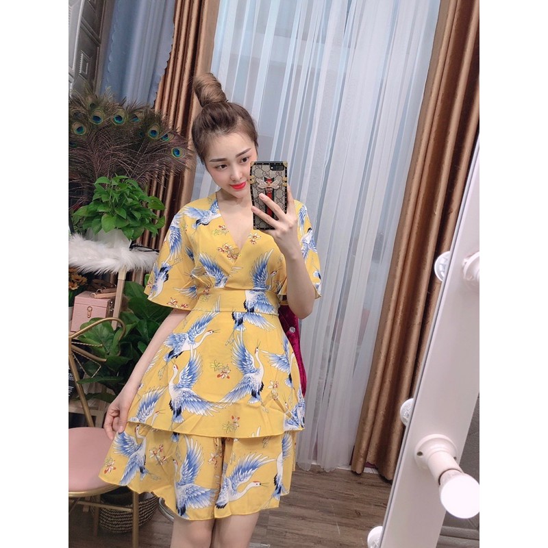 [Bigsize ] Jum Hạc 50-90kg Én Nhỏ Pizama