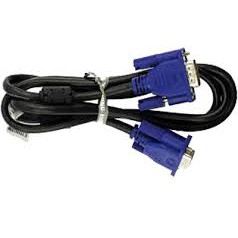 Cáp VGA 2 đầu dây trắng 1m5 -, 3m, 5m,10m ( Giá hạt rẻ )