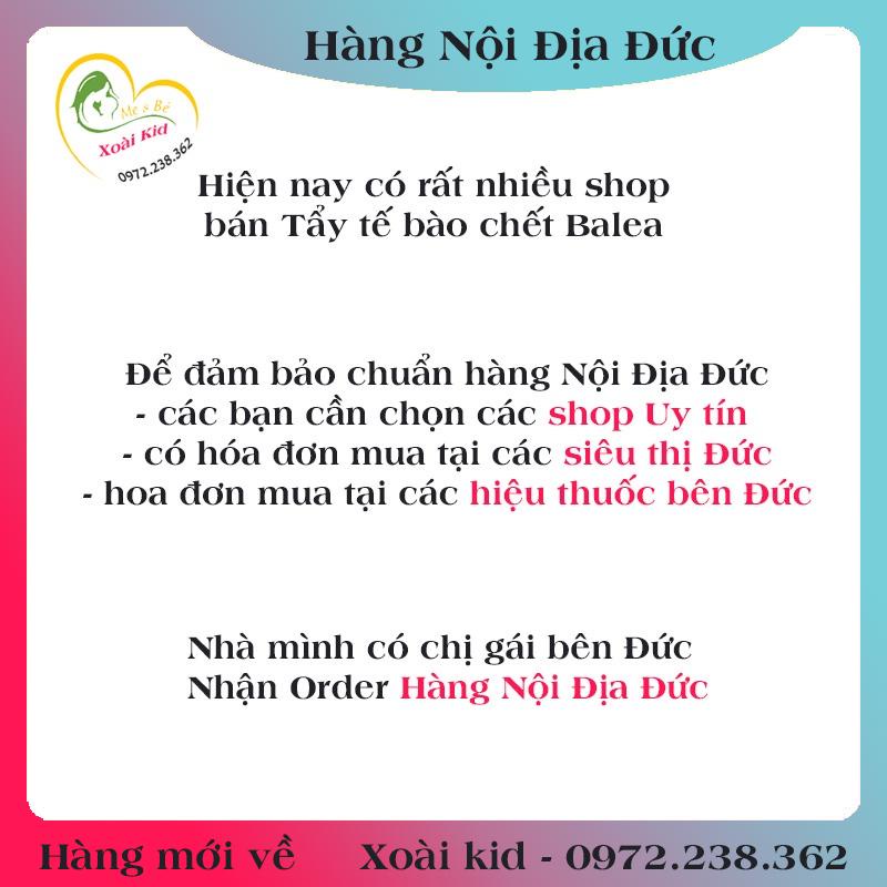 [auth] [Hàng nội địa Đức Đủ Bill]Tẩy da chết mặt Balea 75ml [Hot]