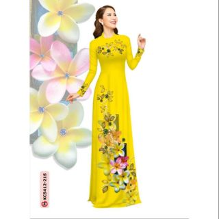 Vải áo dài in 3D ( lụa nhật, tằm ý)