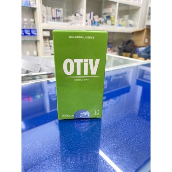 [Chính hãng] Otiv Thiếu Máu Não, Đau Nữa Đầu, Mất Ngủ - Hộp 30 viên Có tem tích điểm - Tuần hoàn não từ thảo dược