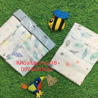 Khăn tắm Mamaru sợi tre 90*90cm