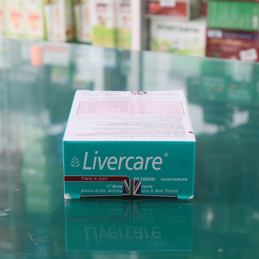 Healthaid Livercare – Hỗ trợ tăng cường chức năng gan, giải độc gan (60 viên)