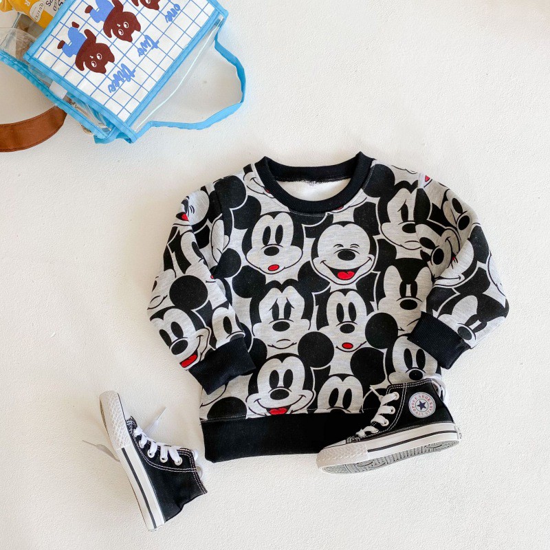 Áo Sweater Tay Dài Thời Trang Cho Bé