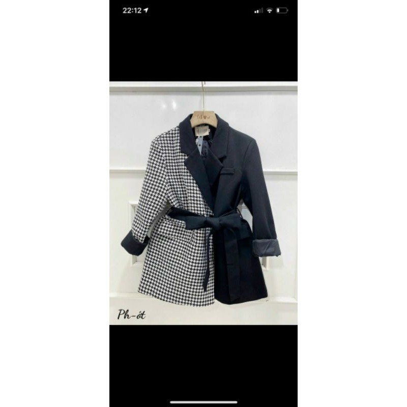 💋💋Khoác vest pha kẻ new💥💥