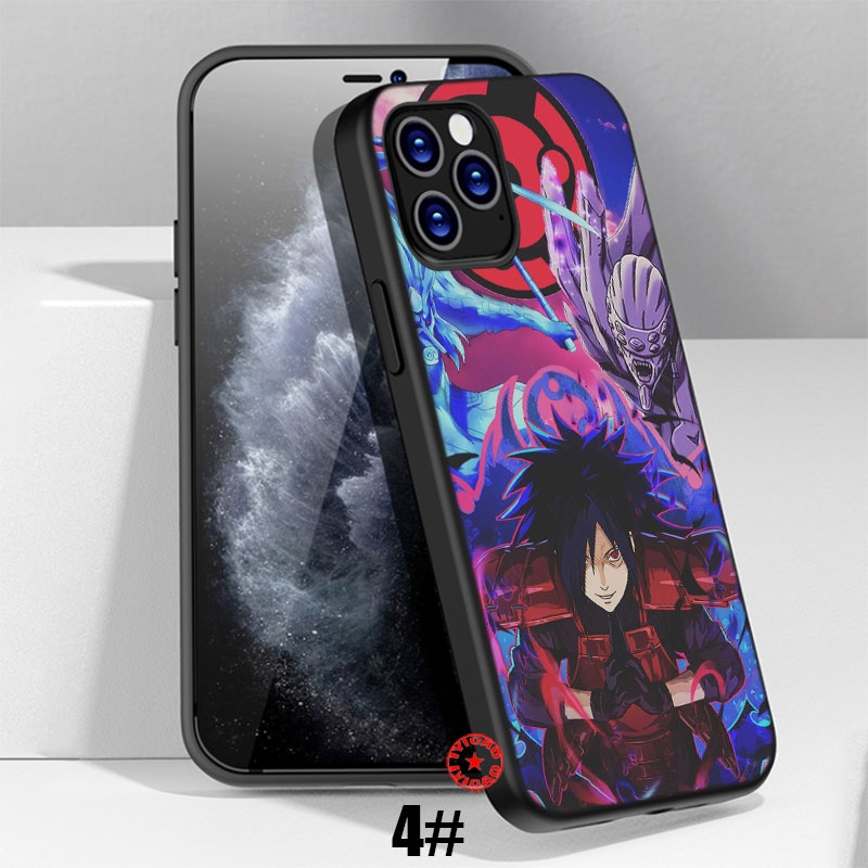 Ốp Điện Thoại Silicon Mềm Hình anime naruto madara kakashi ds13 Cho iphone 13 12 pro max mini xs max x 10