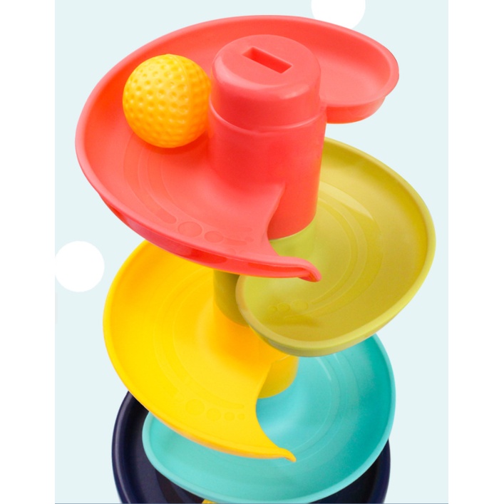 Đồ chơi 4 tầng cho bánh xoay hình thú dể thương