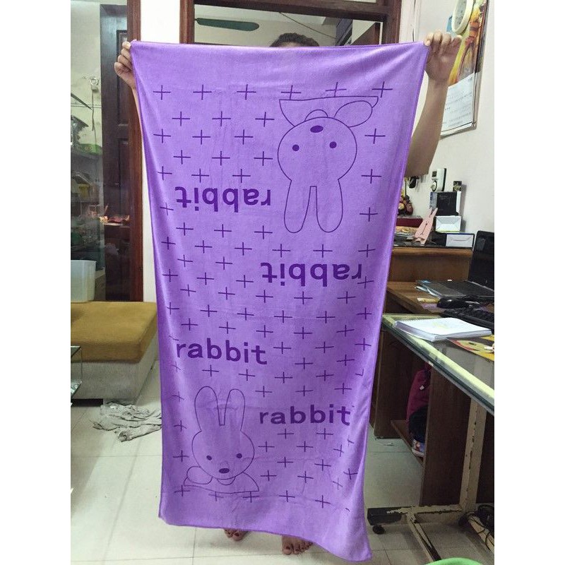 Set 3 khăn Kiba Thái Lan cỡ to 1,4m
