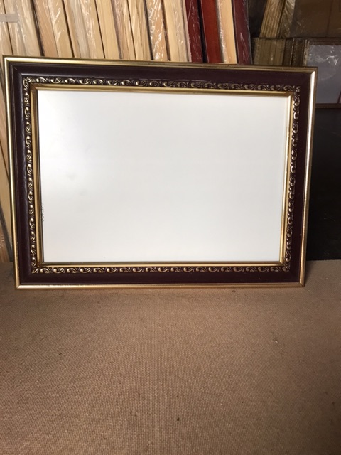 Khung bằng  khen A3 F4 nâu chỉ vàng