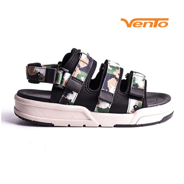 Giày Sandal Vento 3 Quai SD1001 Xanh Lá Camo