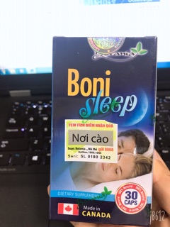 Thực phẩm chức năng giúp an thần BoniSleep