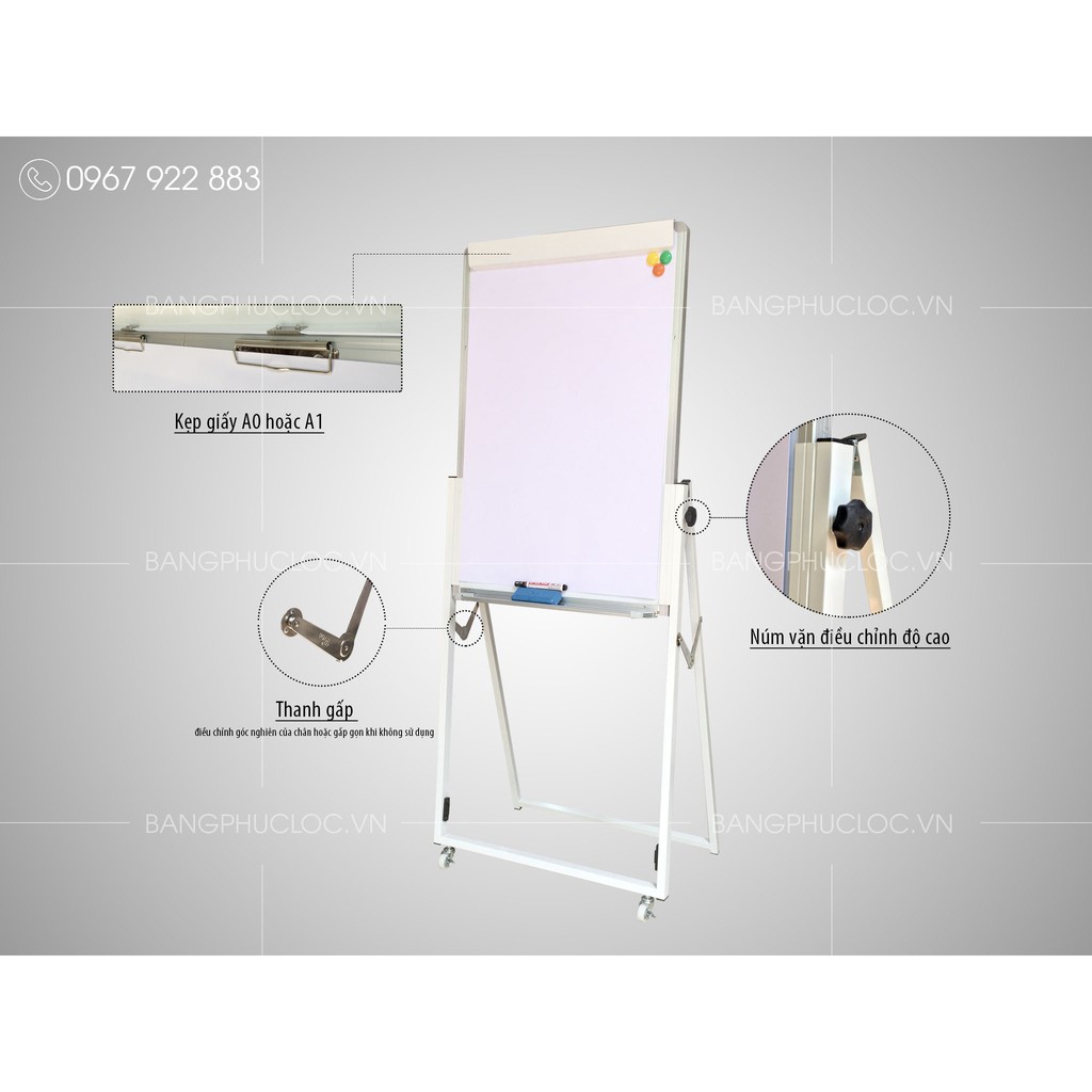 Bảng Flipchart chân gấp - Thuyết Trình, Giảng Dậy