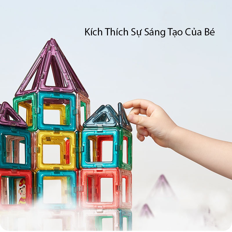 Xếp Hình Nam Châm Nhiều Mảnh Hàn Siêu Âm Không Dùng Vít Không Rơi Ra Nam Châm mạ Niken Cực Mạnh Và Chắc Chắn