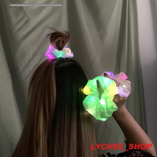 Scunchies Dây Buộc Tóc Cột Tóc Có Đèn Led Lấp Lánh -PK032- LYCHEE