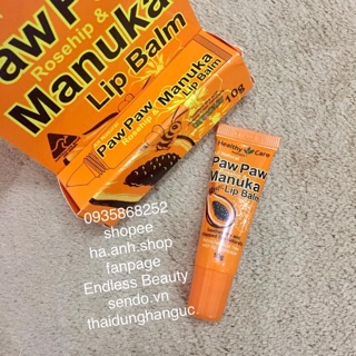 Dưỡng Môi Paw Paw Manuka Rosehip Lip Balm 10g