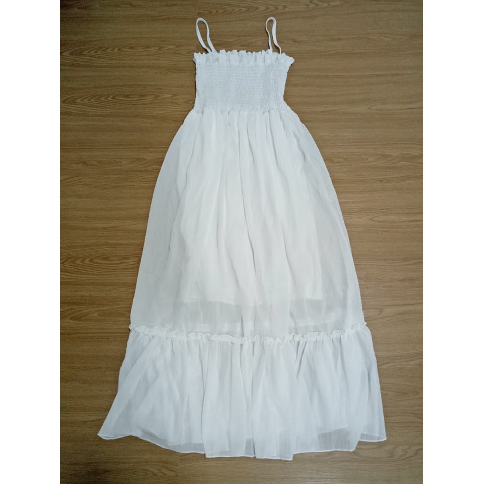 Đầm Maxi Voan Hai Dây Hàng Cao Cấp Quảng Châu Nhập Khẩu (Kèm ảnh thật) | BigBuy360 - bigbuy360.vn