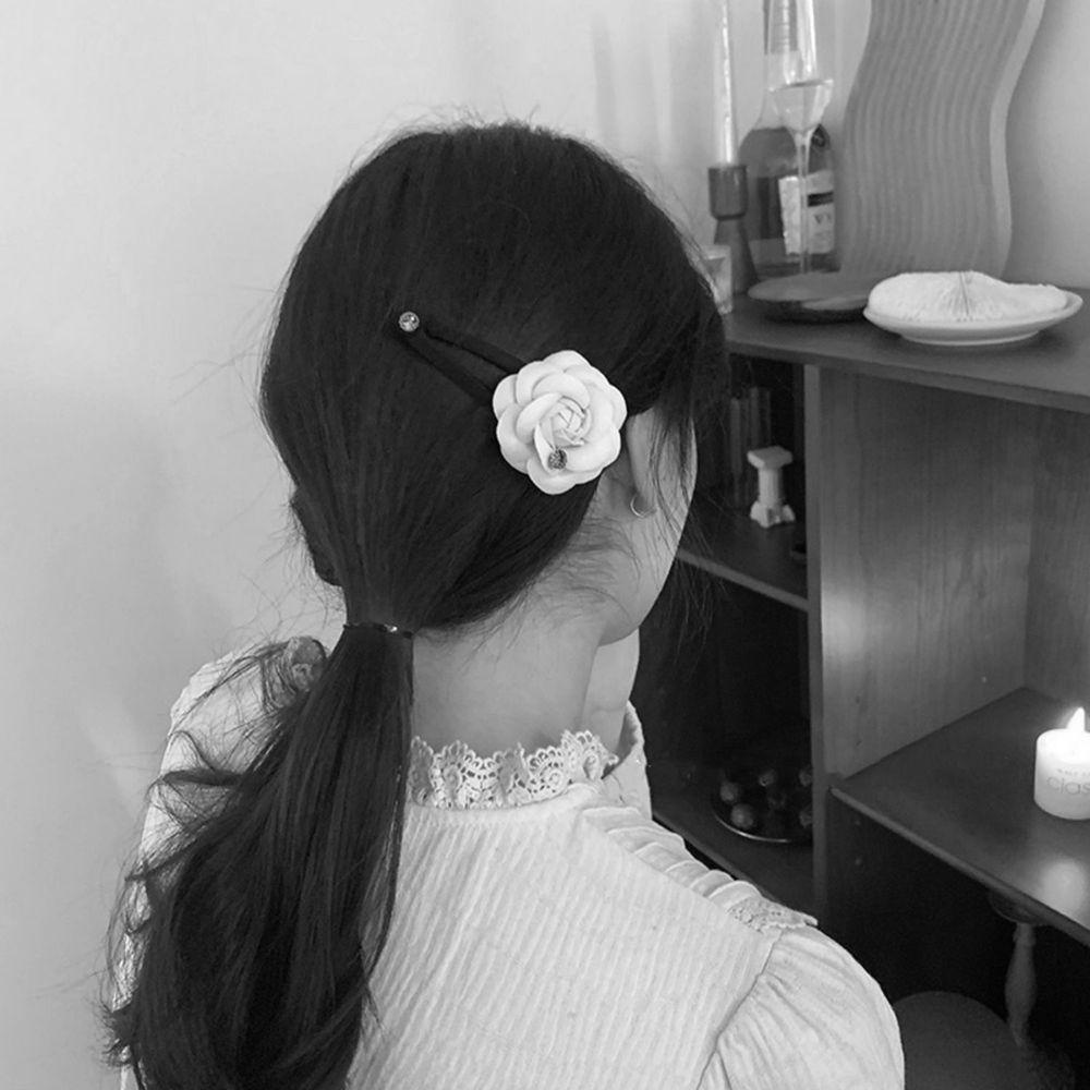 Kẹp Tóc Đính Nơ Ruy Băng Bản To WMES15H Phong Cách Pháp Ngọt Ngào Cho Nữ