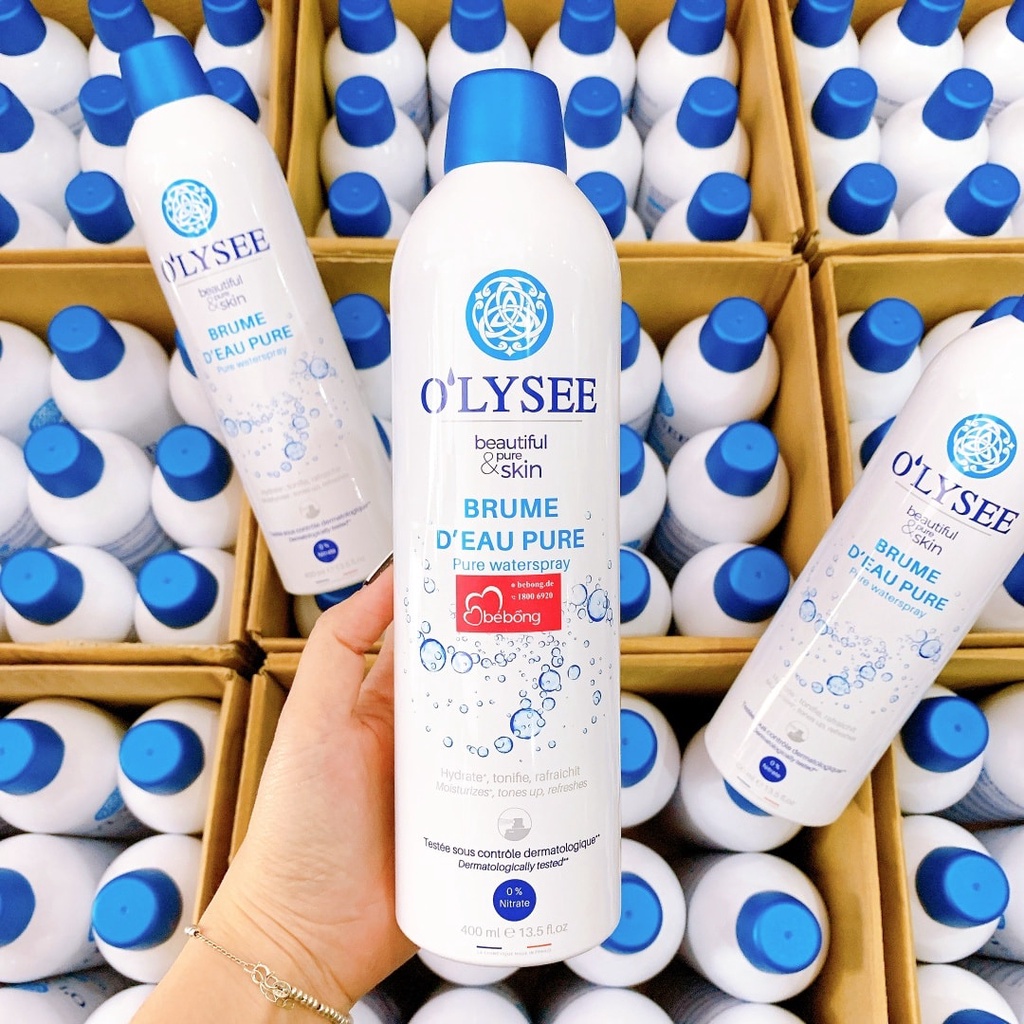 Xịt khoáng dưỡng da O'Lysee 400ml