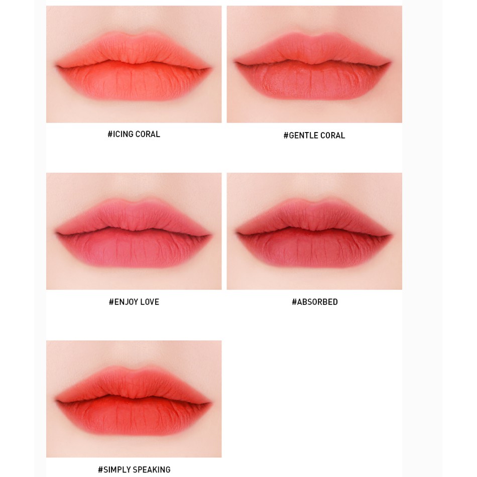 (Có 3 màu mới) Son 3CE Velvet Lip Tint